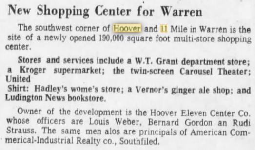 Carousel Twin Theatres - Jul 1973 (newer photo)